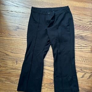 Gap black ponte ankle-length pant size 12 petite, worn once